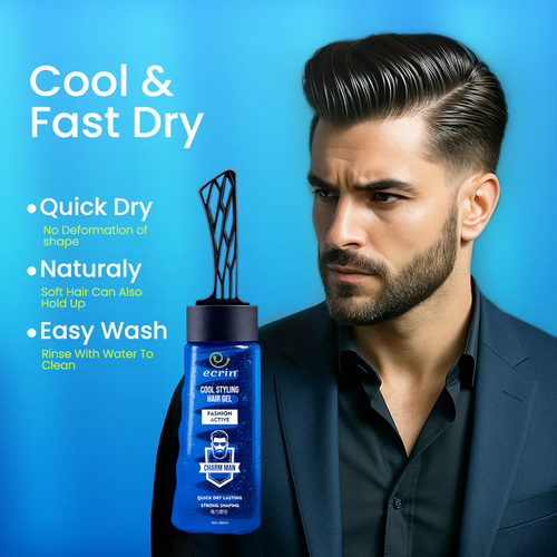 ECRIN Cool Styling Hair Gel with Active Collagen